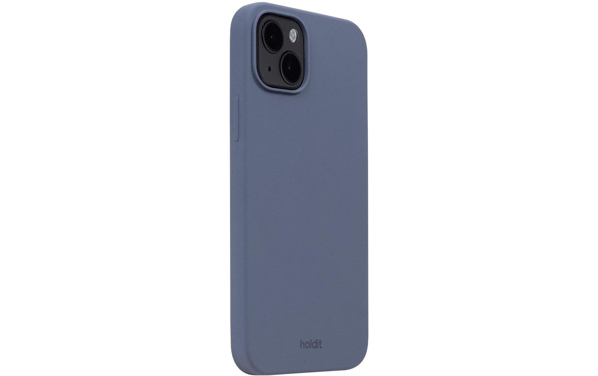 HoldIt Backcover – für Apple iPhone 15 Plus, Silikon, Pacific Blue