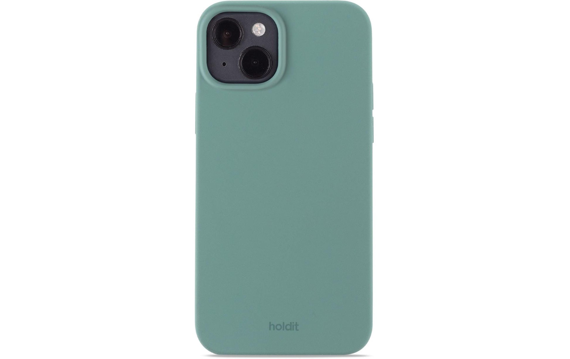 HoldIt Backcover – für Apple iPhone 14 Plus – grün – Silikon
