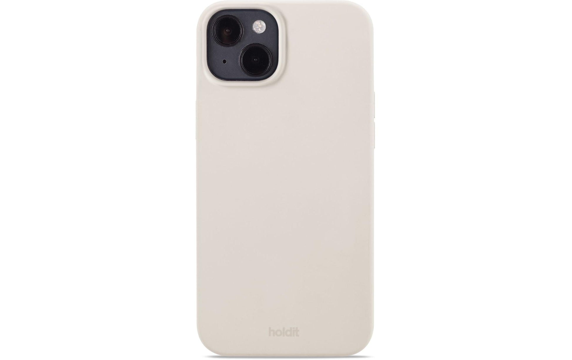 Holdit – Backcover – für Apple iPhone 15 Plus – beige – Silikon