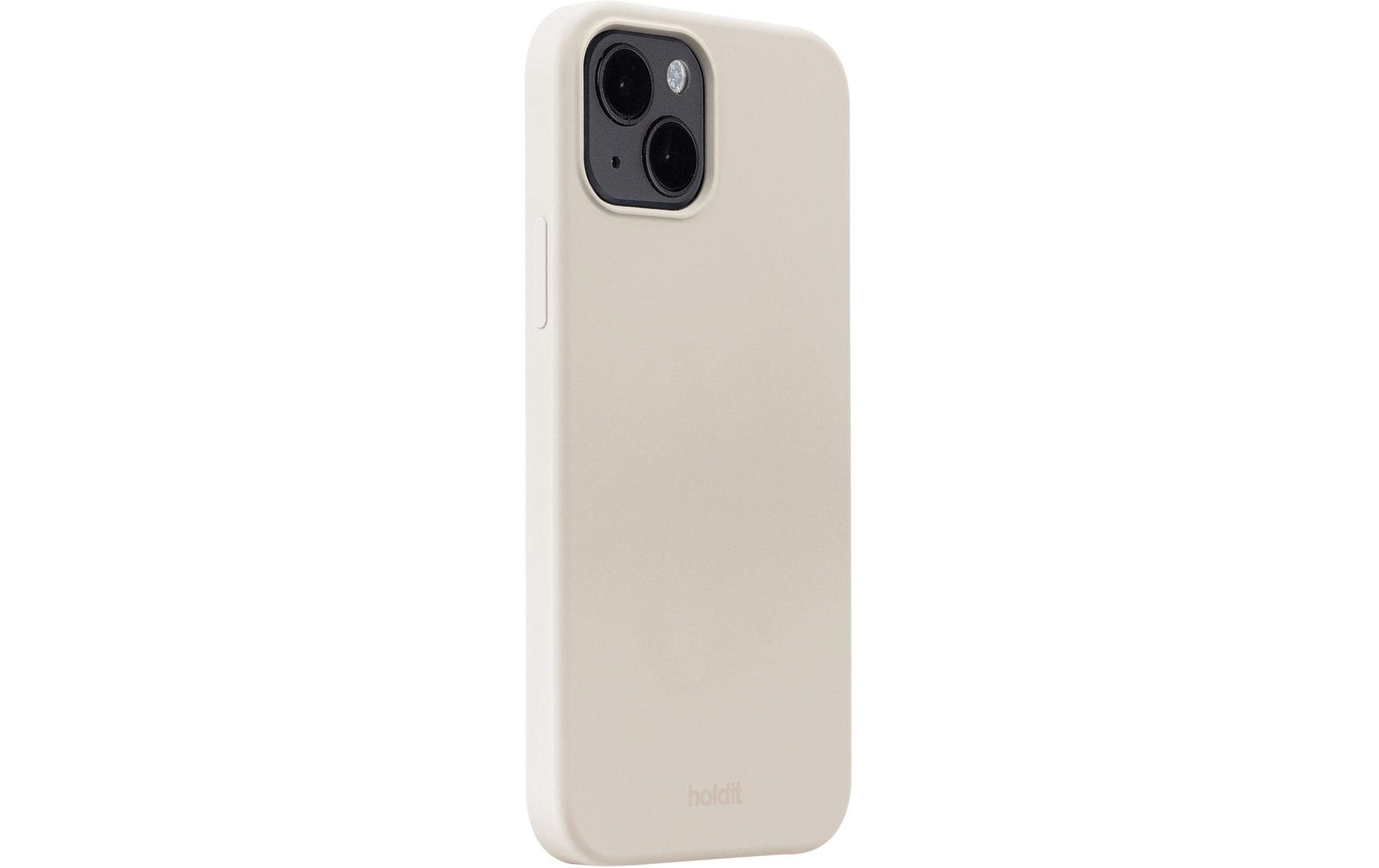 Holdit Backcover – für Apple iPhone 14 Plus, Silikon, Beige