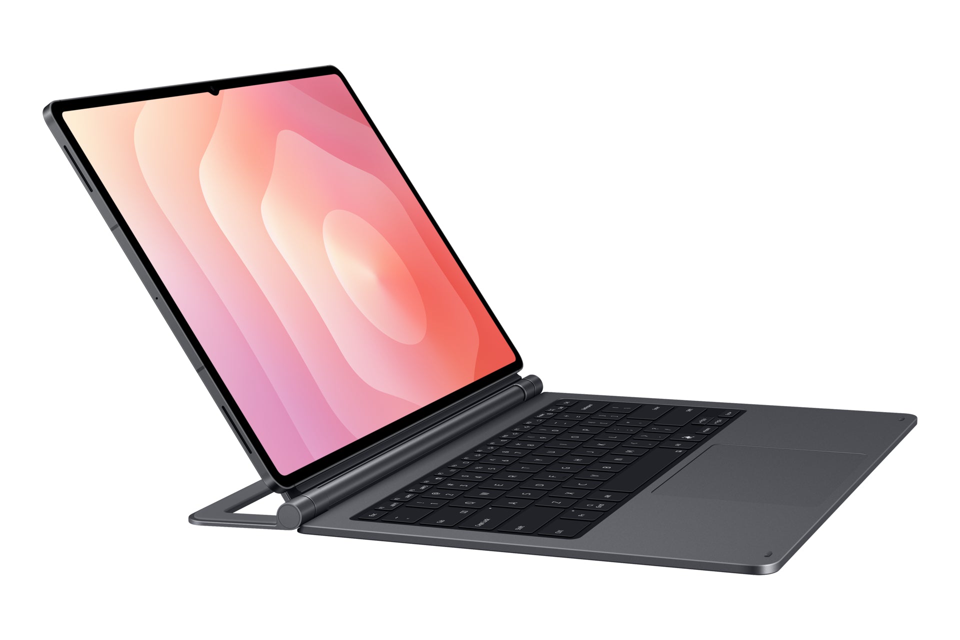 Samsung Tastatur-Case für Galaxy Tab S11 Ultra – Pogo Pin, QWERTZ (CH), mit Trackpad – Grau