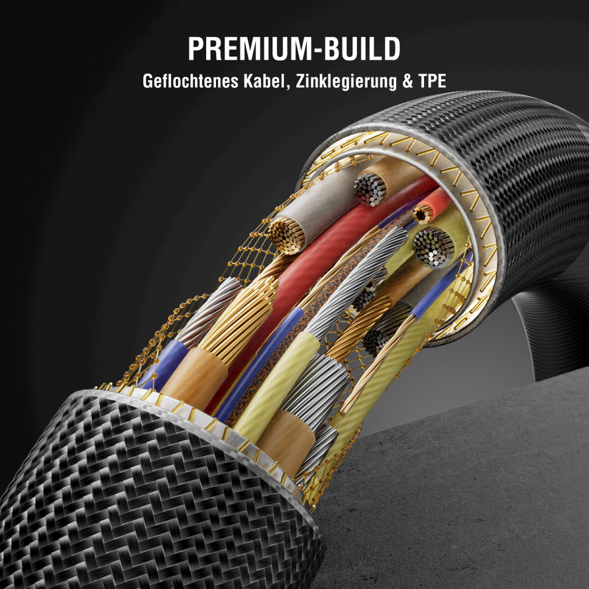 4smarts HDMI-Kabel, USB-A – für Universal, Schwarz