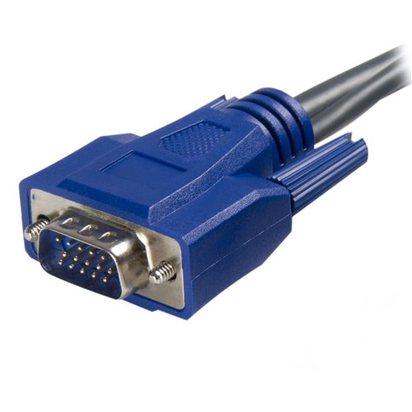 StarTech.com 1,8 m 2-in-1 VGA/USB A KVM-Kabel – Männlich/Männlich, Schwarz