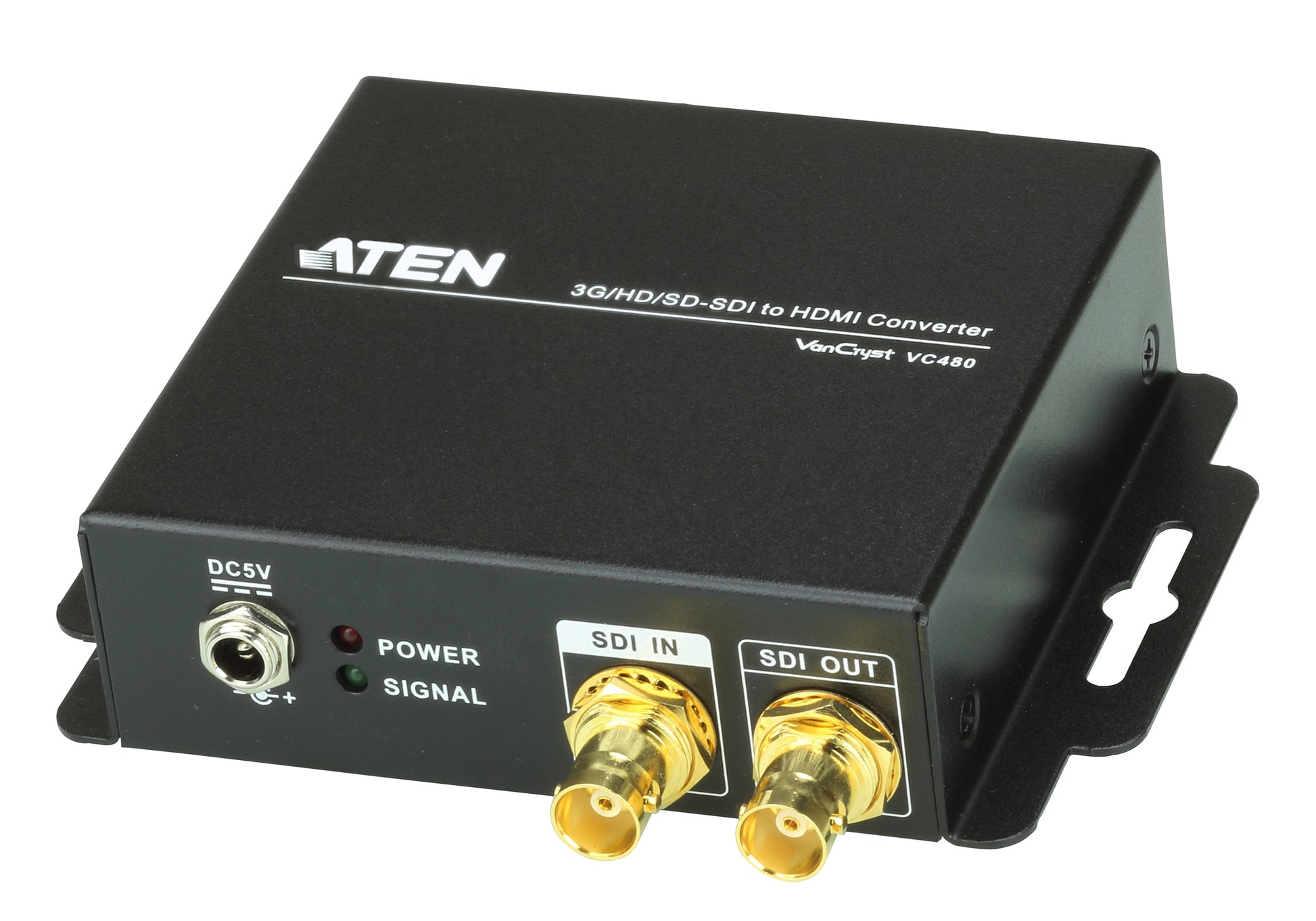 ATEN VC480 Adapter 3G-/HD-/SD-SDI zu HDMI – 1080p @ 60 Hz, SDI-Reichweite 90/150/300 m