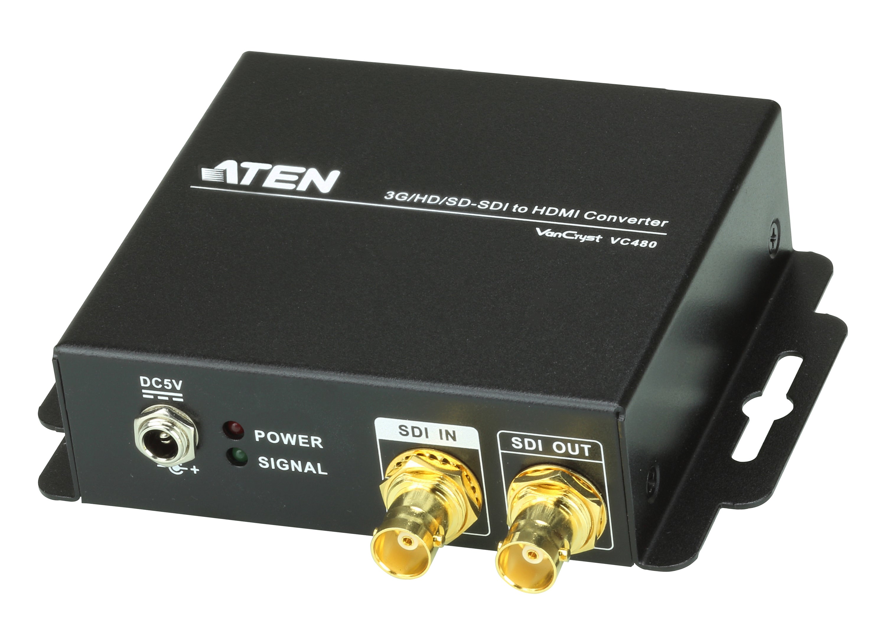 ATEN VC480 Adapter 3G-/HD-/SD-SDI zu HDMI – 1080p @ 60 Hz, SDI-Reichweite 90/150/300 m