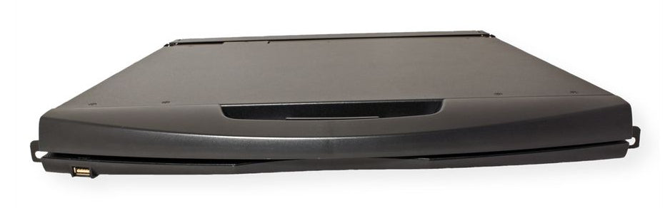 VALUE 19" Rack-LCD-Konsole – 1366 × 768, USB 2.0, CH-Layout – 1U