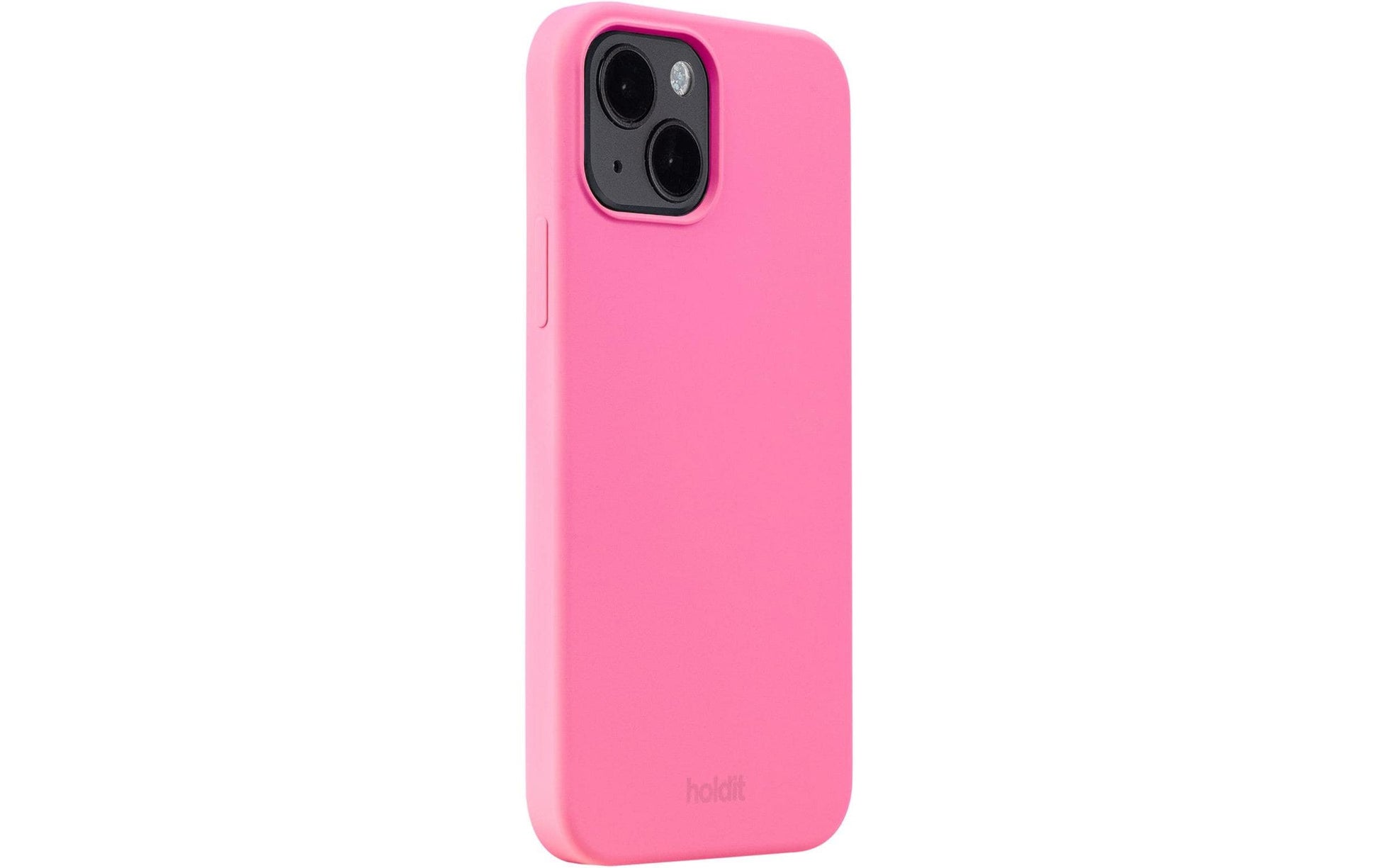 Holdit Backcover – für Apple iPhone 14, Silikon, Pink