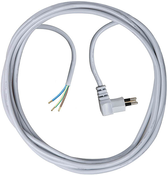 Brennenstuhl Verlängerungskabel – T12 offen, 5 m, 3×1 mm², Winkelstecker, grau