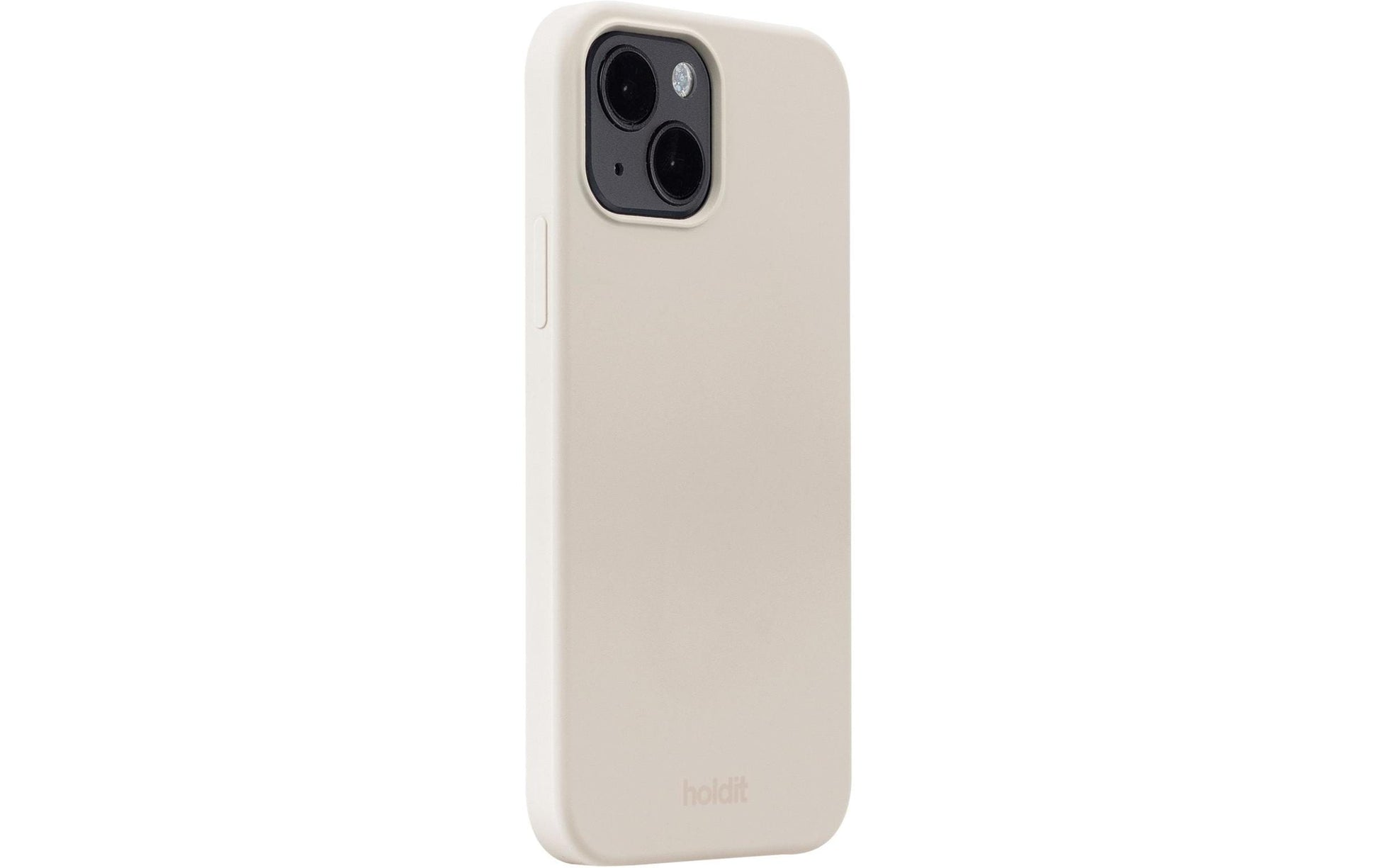 Holdit Backcover – für Apple iPhone 14, Silikon, Beige