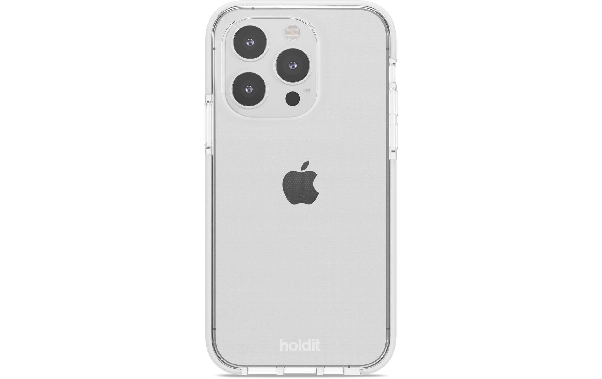 Holdit Seethru Backcover – für Apple iPhone 14 Pro, TPU, Weiss