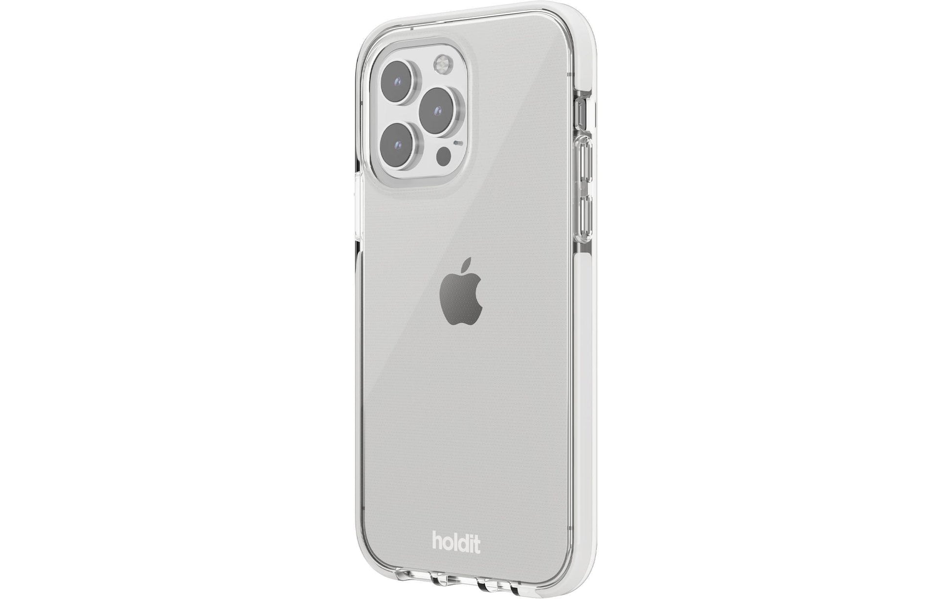 Holdit Seethru Backcover – für Apple iPhone 14 Pro, TPU, Weiss