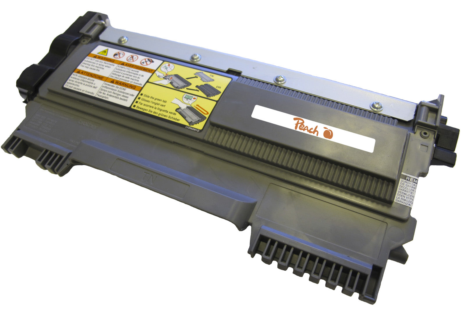 Peach TN-2220 Schwarz Toner – Kompatibel – 2'600 Seiten – für Brother DCP-7060D/DCP-7060N/DCP-7065DN und andere