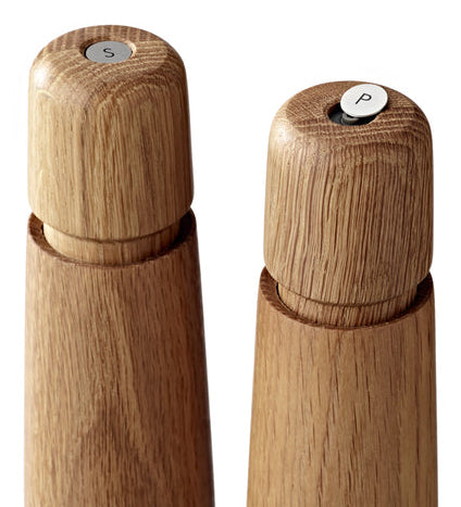 CrushGrind Salz-/Pfeffermühle 16,8 cm, Holz/Keramik, Eiche