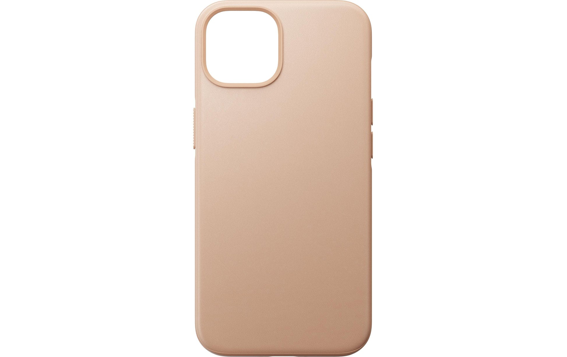 Nomad Modernes Backcover für Apple iPhone 14, Leder+PC, Beige