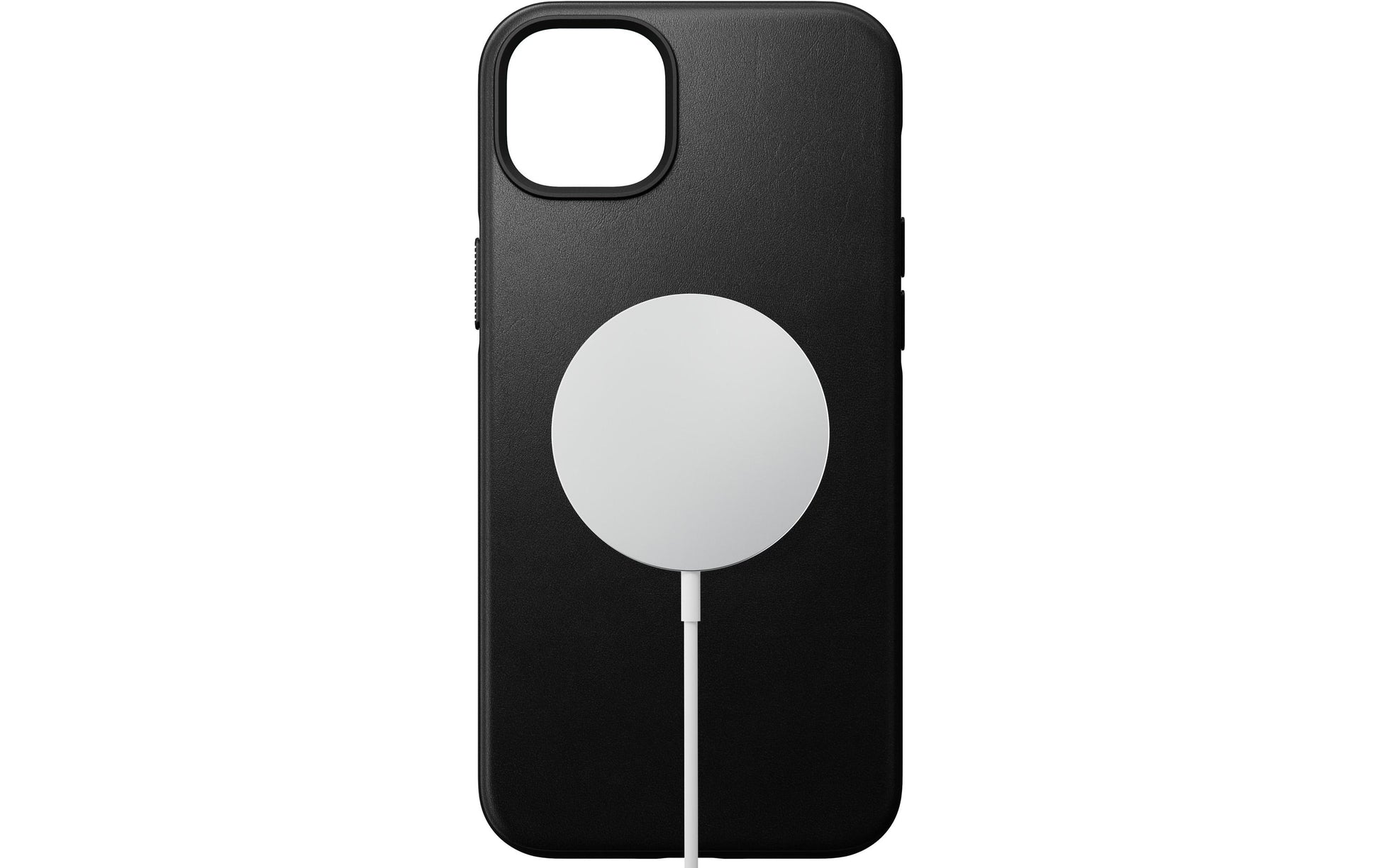 Nomad Backcover – für Apple iPhone 14 Plus – schwarz – Leder, fallsicher (bis 3 m)