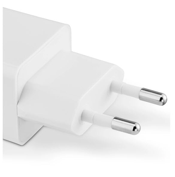 Hama 00201991 USB-Ladegerät 20 W – USB-C×1, USB-A×1 – PD, QC 3.0 – für Kopfhörer, Powerbank u. a. – Weiss