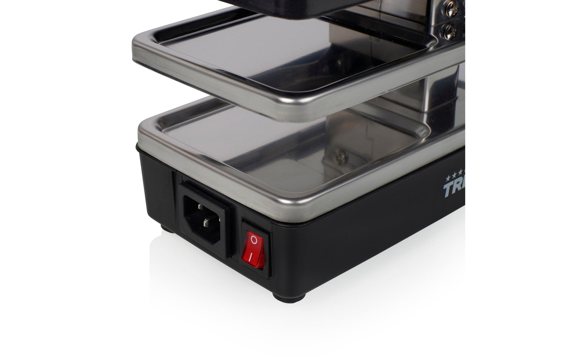 Tristar Raclette-Grill RA-2741 – 2 Personen, 400 W, 2 Pfännchen – Schwarz/Edelstahl
