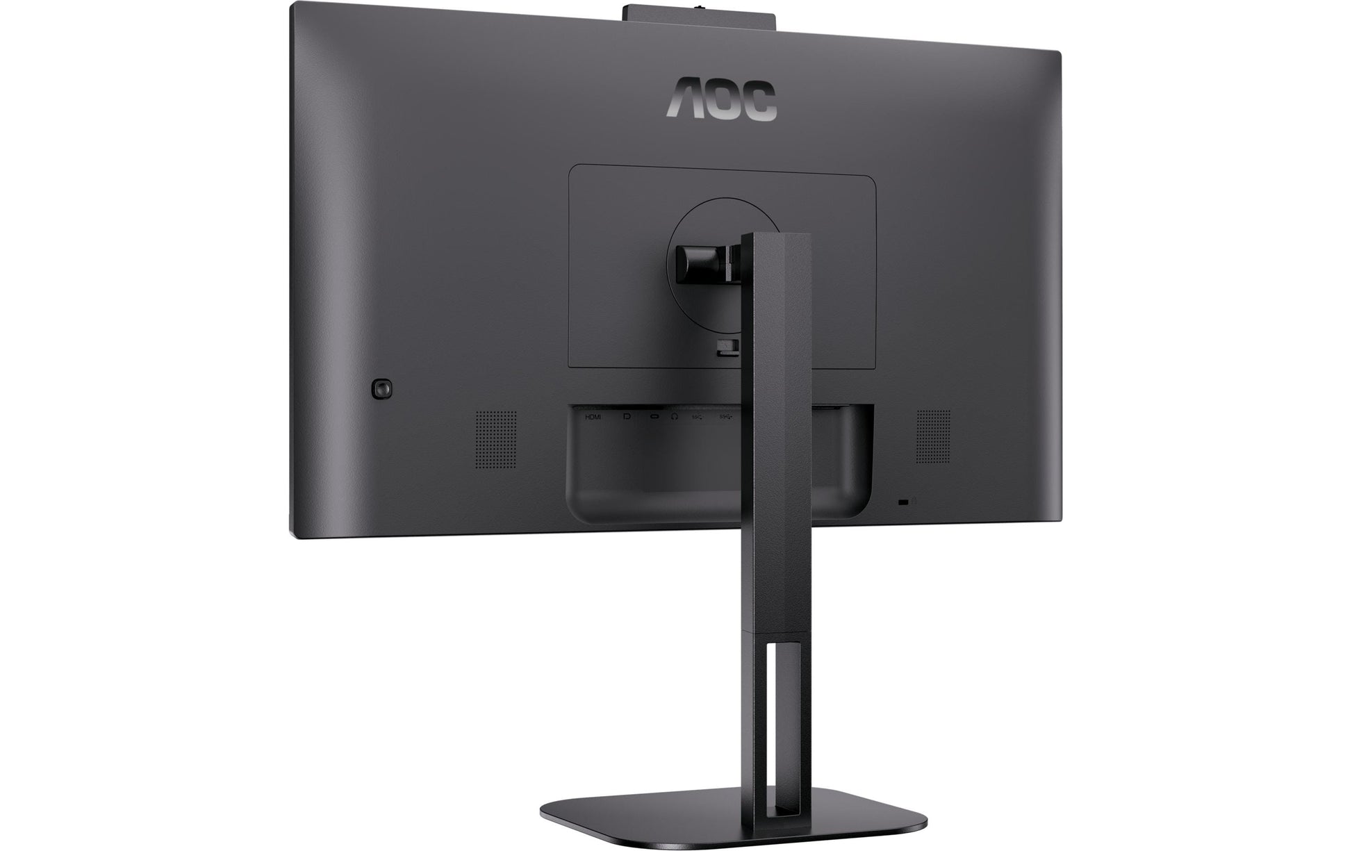 AOC 24V5CW/BK – Monitor, 23,8", IPS, 75 Hz, 300 cd/m², USB-C, Webcam, VESA 100 × 100, Schwarz
