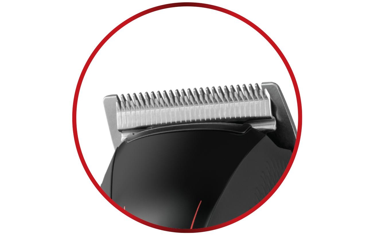 Remington Haarschneider HC550 Easy Fade Pro – 120 Min Laufzeit, mit Kammaufsatz – 1,5–25 mm – Schwarz