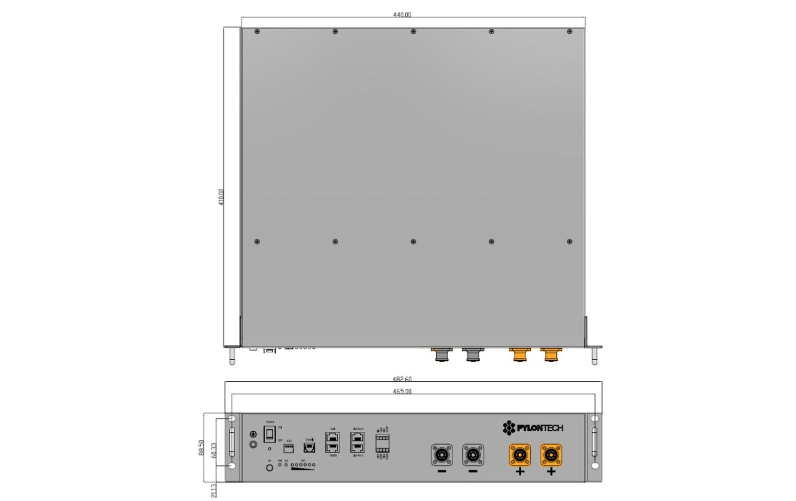 Pylontech US2000C Akku 2280,00 Wh LiFePO4 – für Geräte