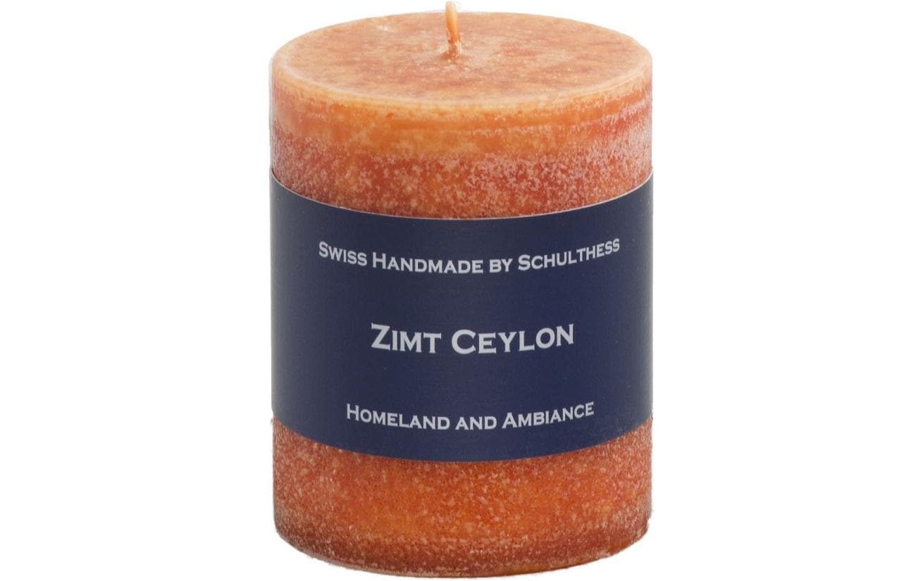 Schulthess Kerzenhandwerk Duftkerze – Zimt Ceylon – Ø 7 × 8 cm – ca. 40 h