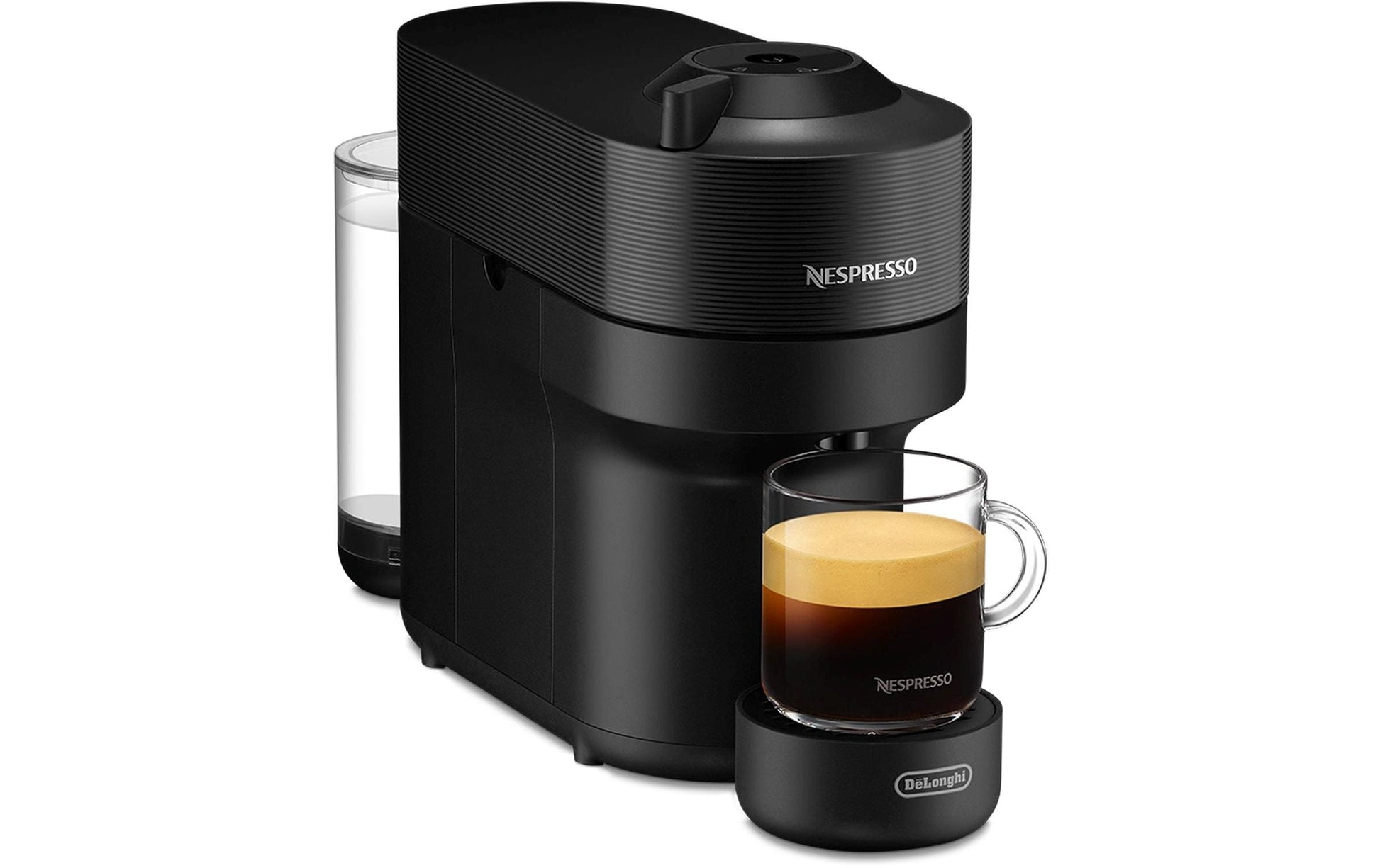 De’Longhi Vertuo Pop ENV90.B Kapselmaschine – für Nespresso-Kapseln, 560 ml, Schwarz