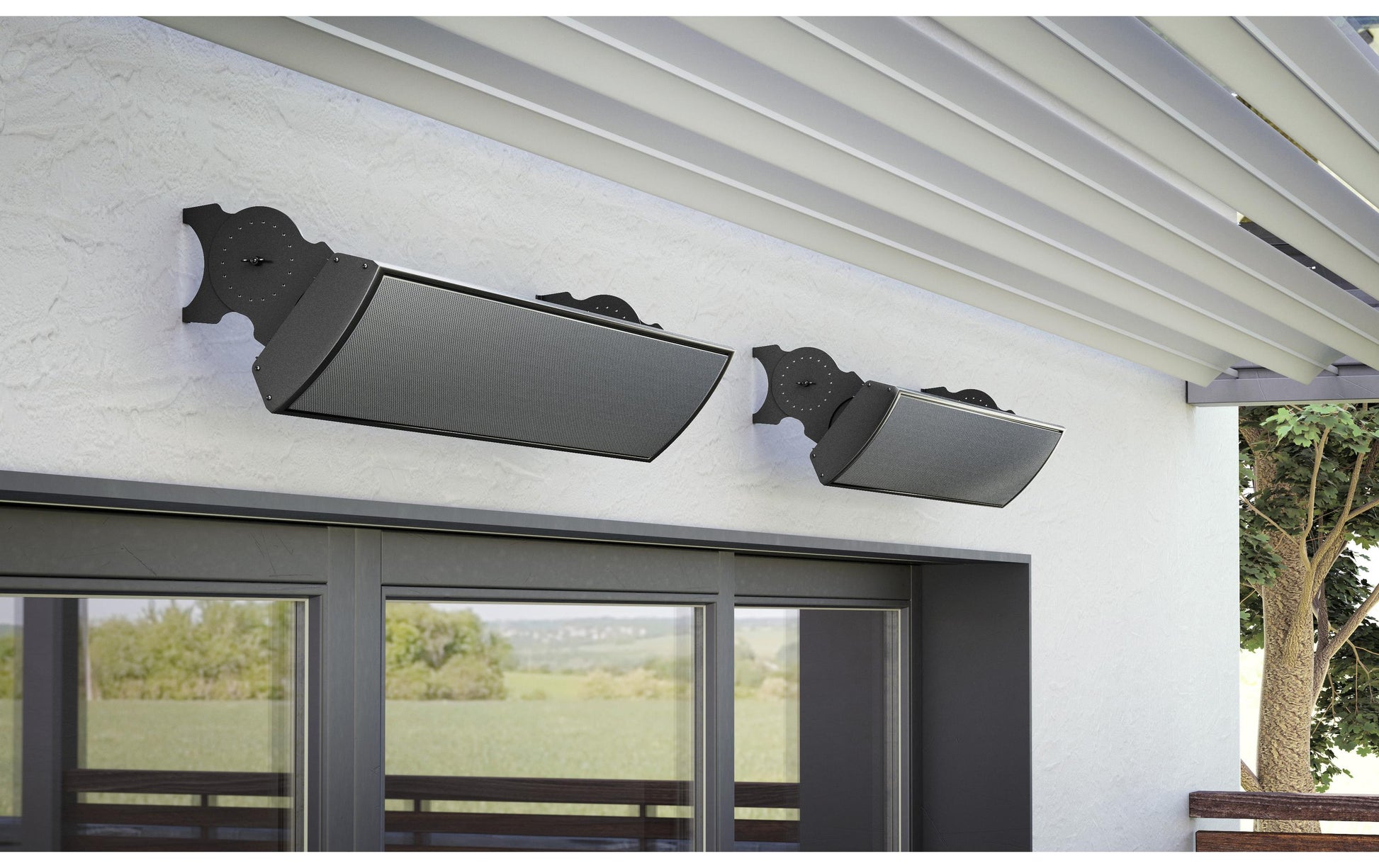 Trisa Infrarot-Heizer Premium Heat – 2100 W, Fernbedienung, Wandmontage