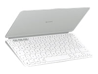 Logitech Keys-To-Go 2 – Tastatur, CH-Layout (DE-CH), Grau
