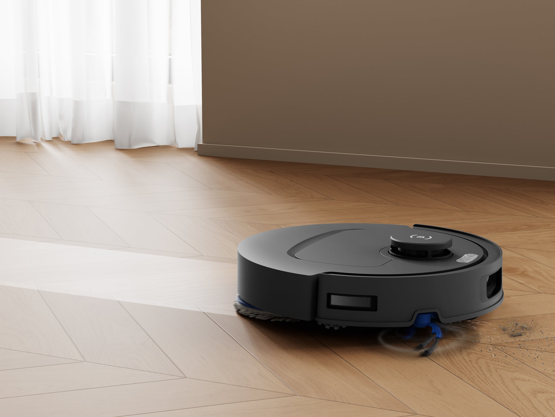 Ecovacs Saugroboter DEEBOT T30e OMNI, mit Absaugstation, mit Wischfunktion – 25000 Pa, 180 min, Höhe 100 mm