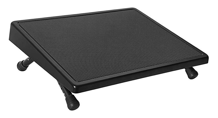 Wedo Fussstütze – 45 × 35 × 7 cm, Stahlblech, Schwarz