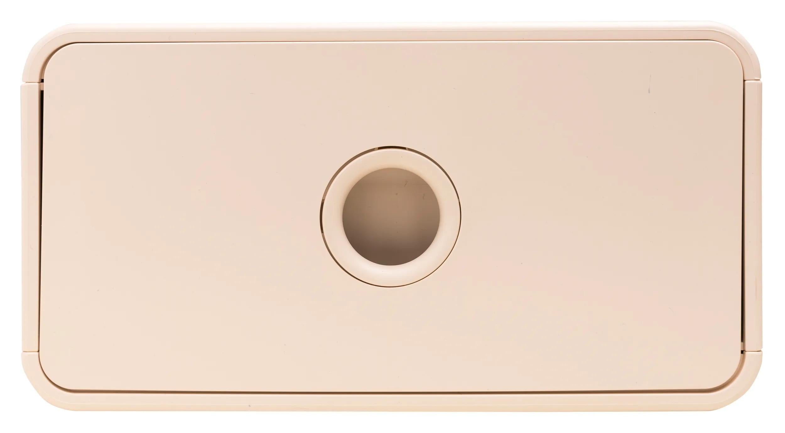 Exacompta SKANDI Schubladenelement – 1 Schublade, für A5+, stapelbar, rosa, Polystyrol (PS)