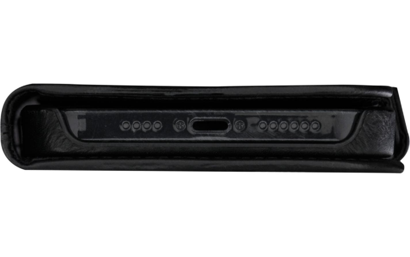 dbramante1928 Copenhagen Slim Wallethülle – für Apple iPhone 14 Plus, 3 Kartenfächer, Leder, schwarz