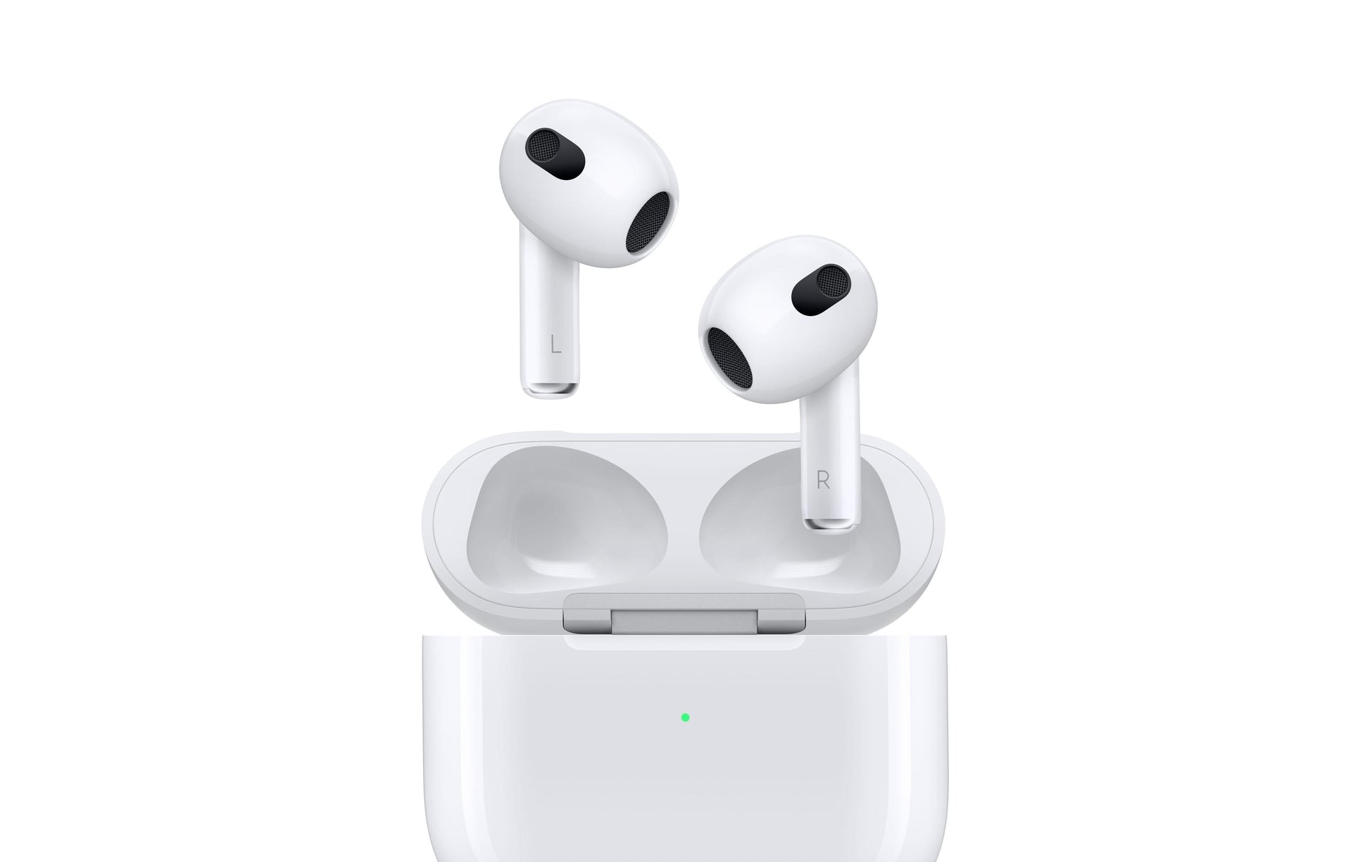 Apple AirPods (3. Generation) – True Wireless In-Ear Kopfhörer – IPX4, Lightning-Case – Weiss – bis 30 h