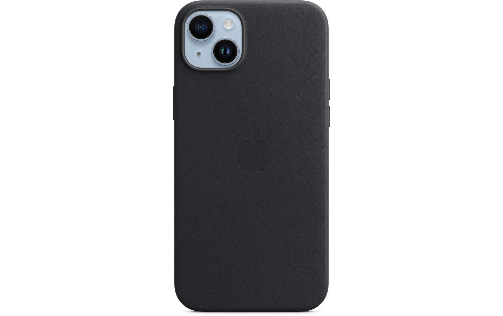 Apple Backcover – für Apple iPhone 14 Plus – schwarz – Leder – MagSafe-kompatibel
