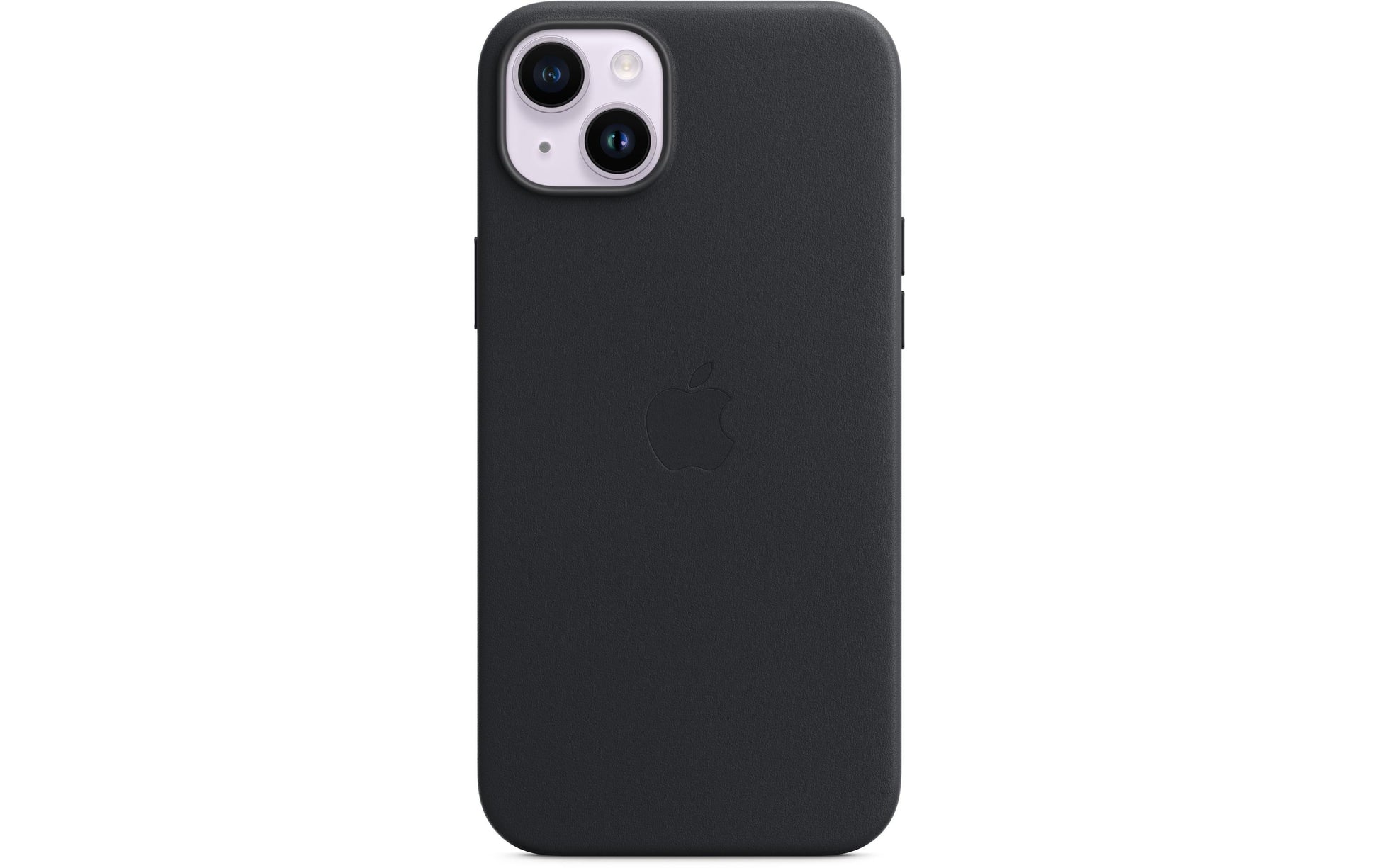 Apple Backcover – für Apple iPhone 14 Plus – schwarz – Leder – MagSafe-kompatibel