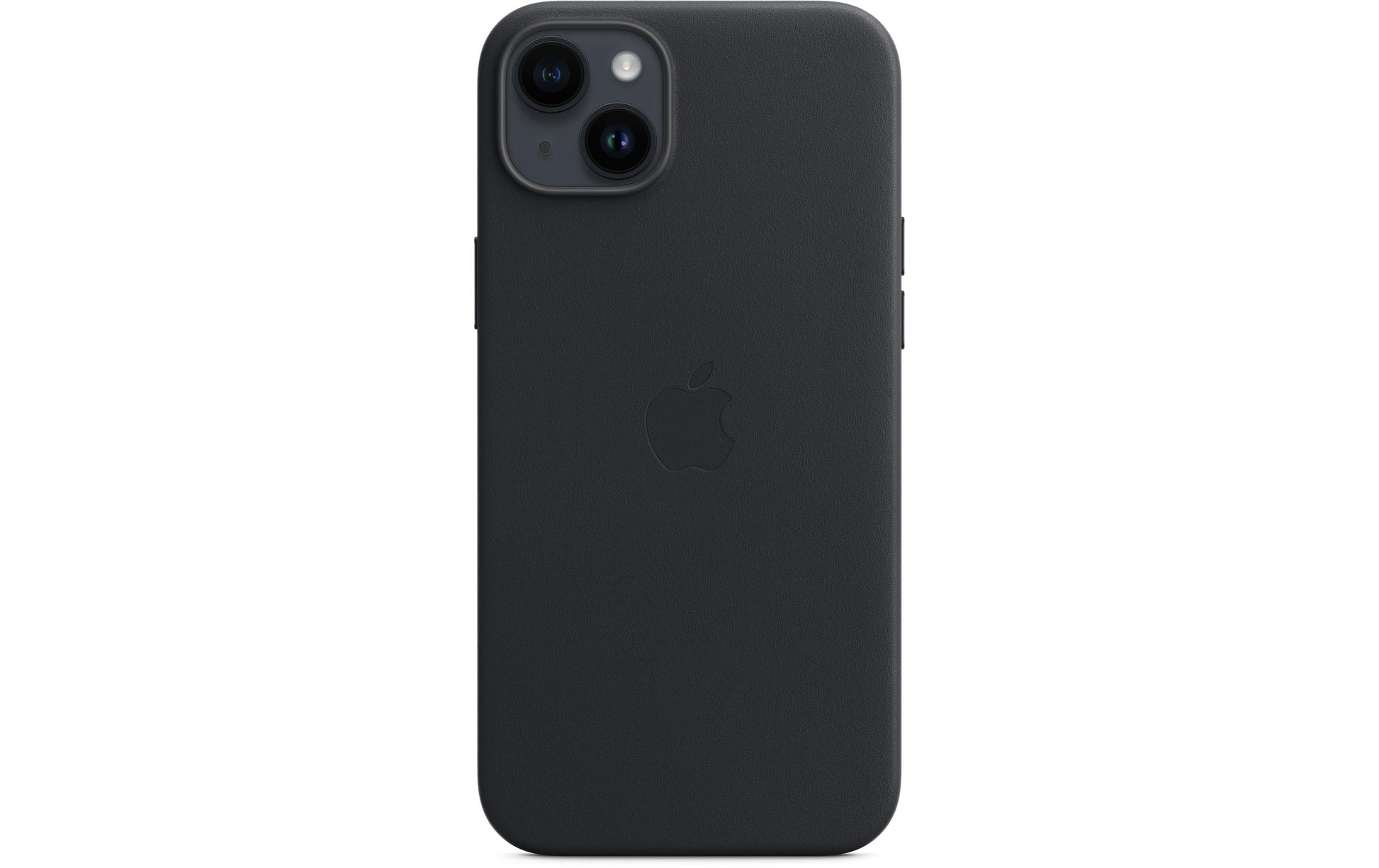Apple Backcover – für Apple iPhone 14 Plus – schwarz – Leder – MagSafe-kompatibel