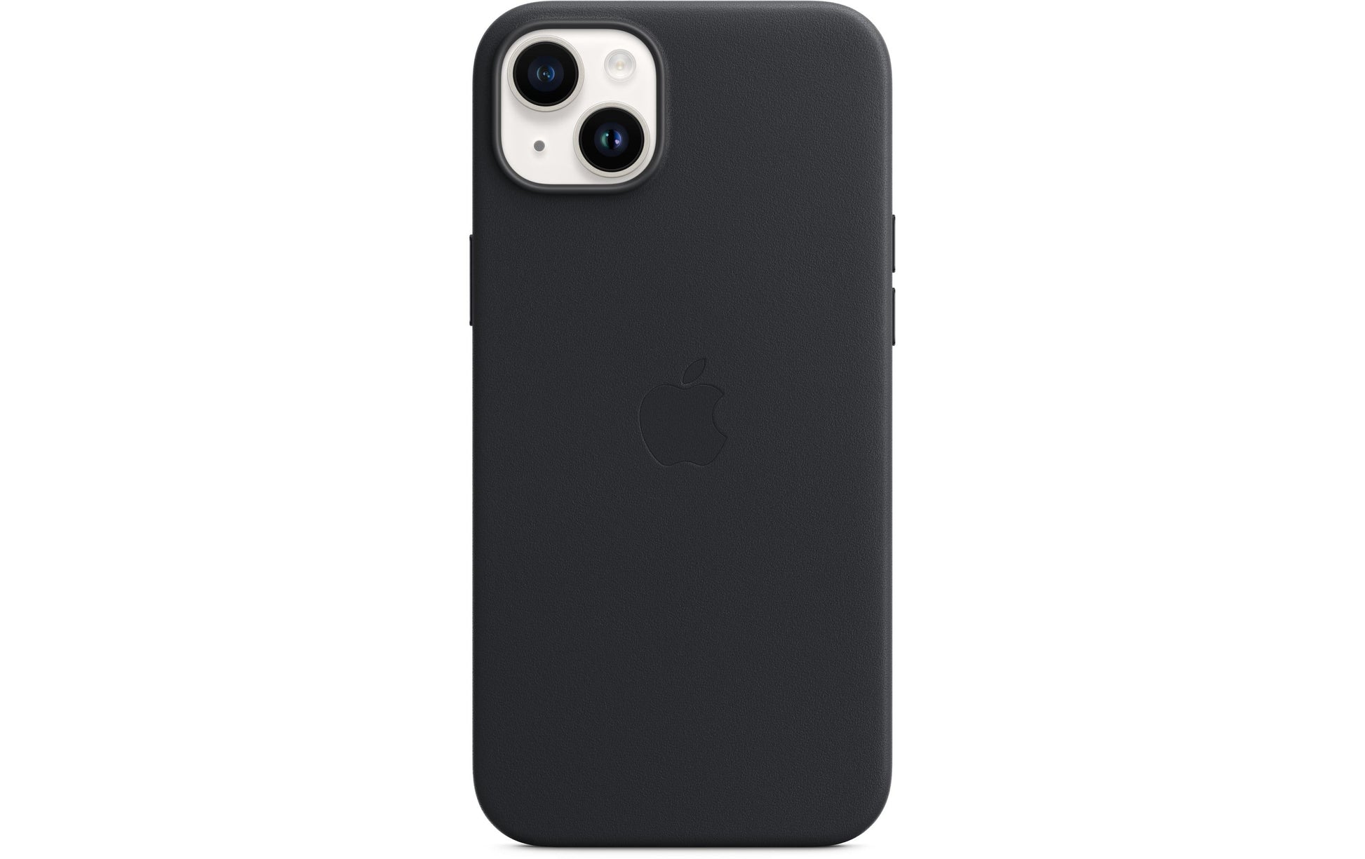 Apple Backcover – für Apple iPhone 14 Plus – schwarz – Leder – MagSafe-kompatibel