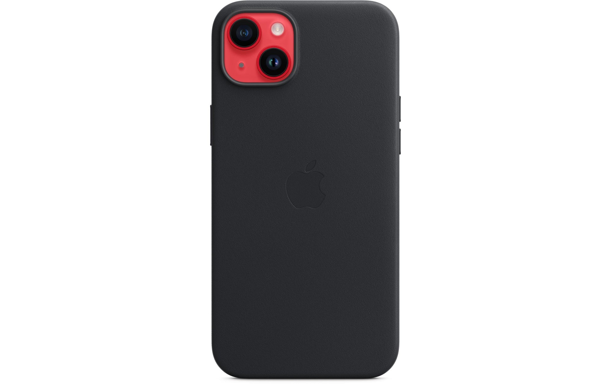 Apple Backcover – für Apple iPhone 14 Plus – schwarz – Leder – MagSafe-kompatibel