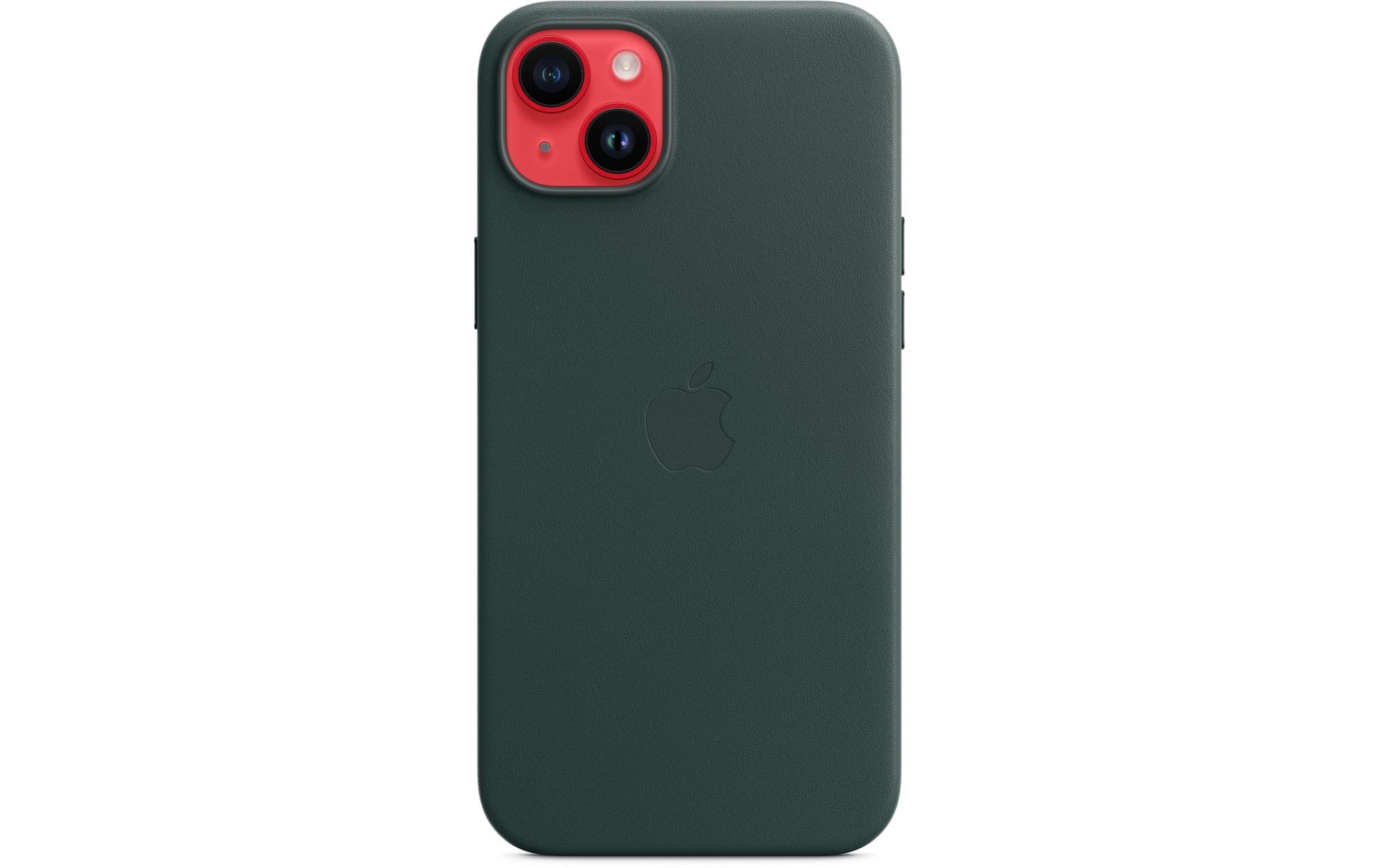 Apple Backcover – für Apple iPhone 14 Plus – grün – Leder – MagSafe-kompatibel