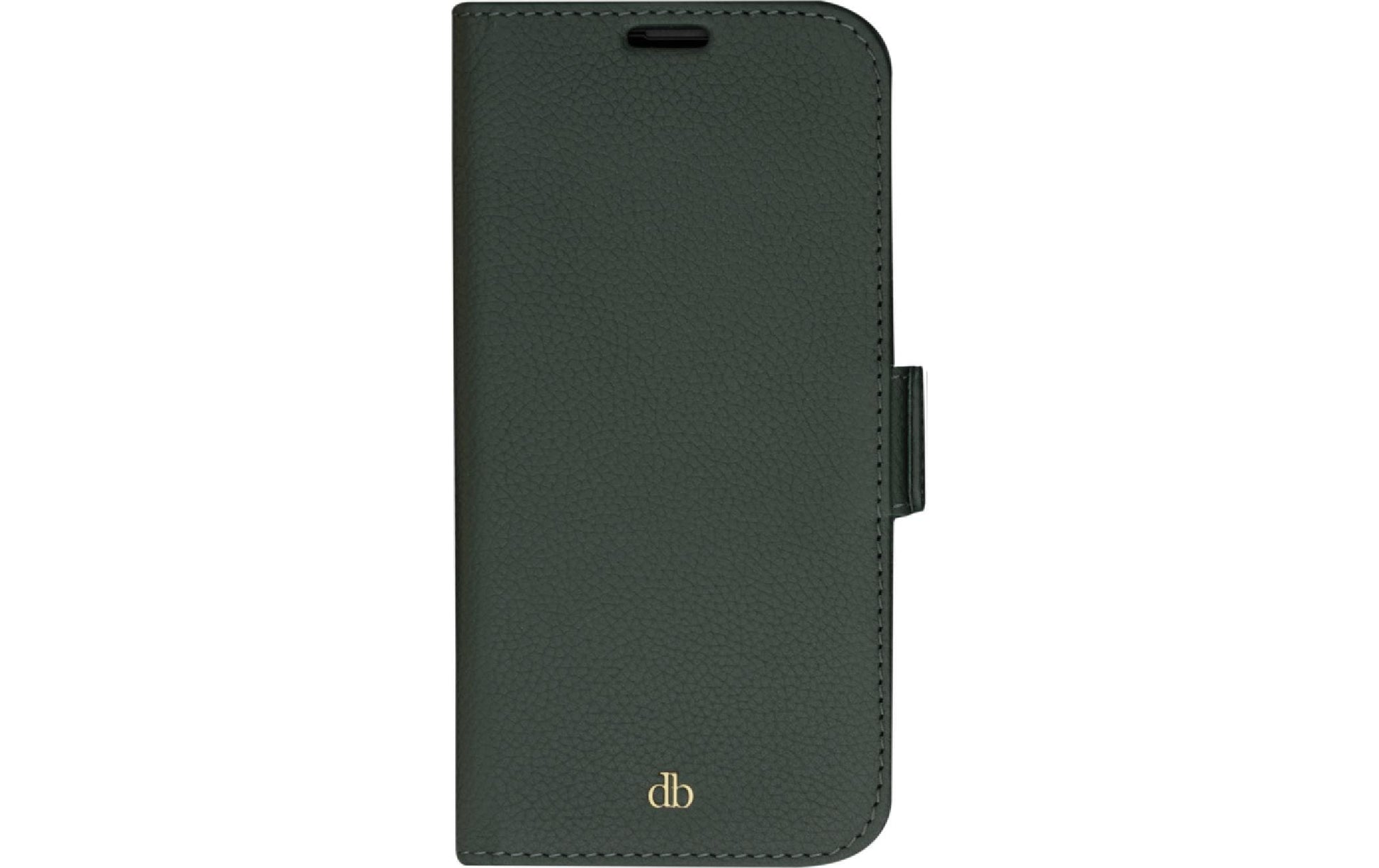 dbramante1928 Wallethülle – für Apple iPhone 14 Pro, 3 Kartenfächer, Leder, Grün, RFID-beständig