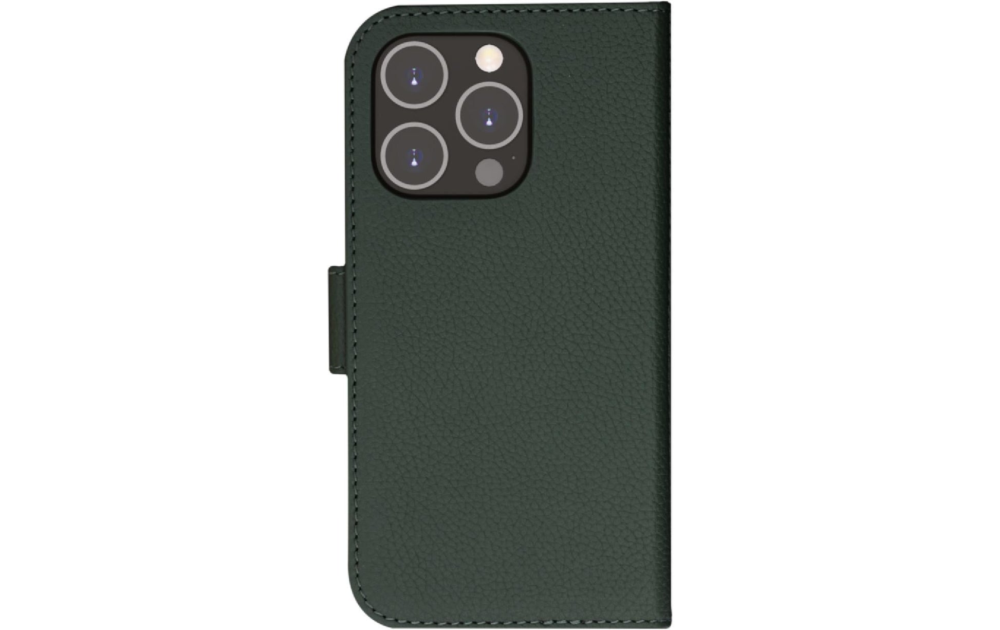 dbramante1928 Wallethülle – für Apple iPhone 14 Pro, 3 Kartenfächer, Leder, Grün, RFID-beständig