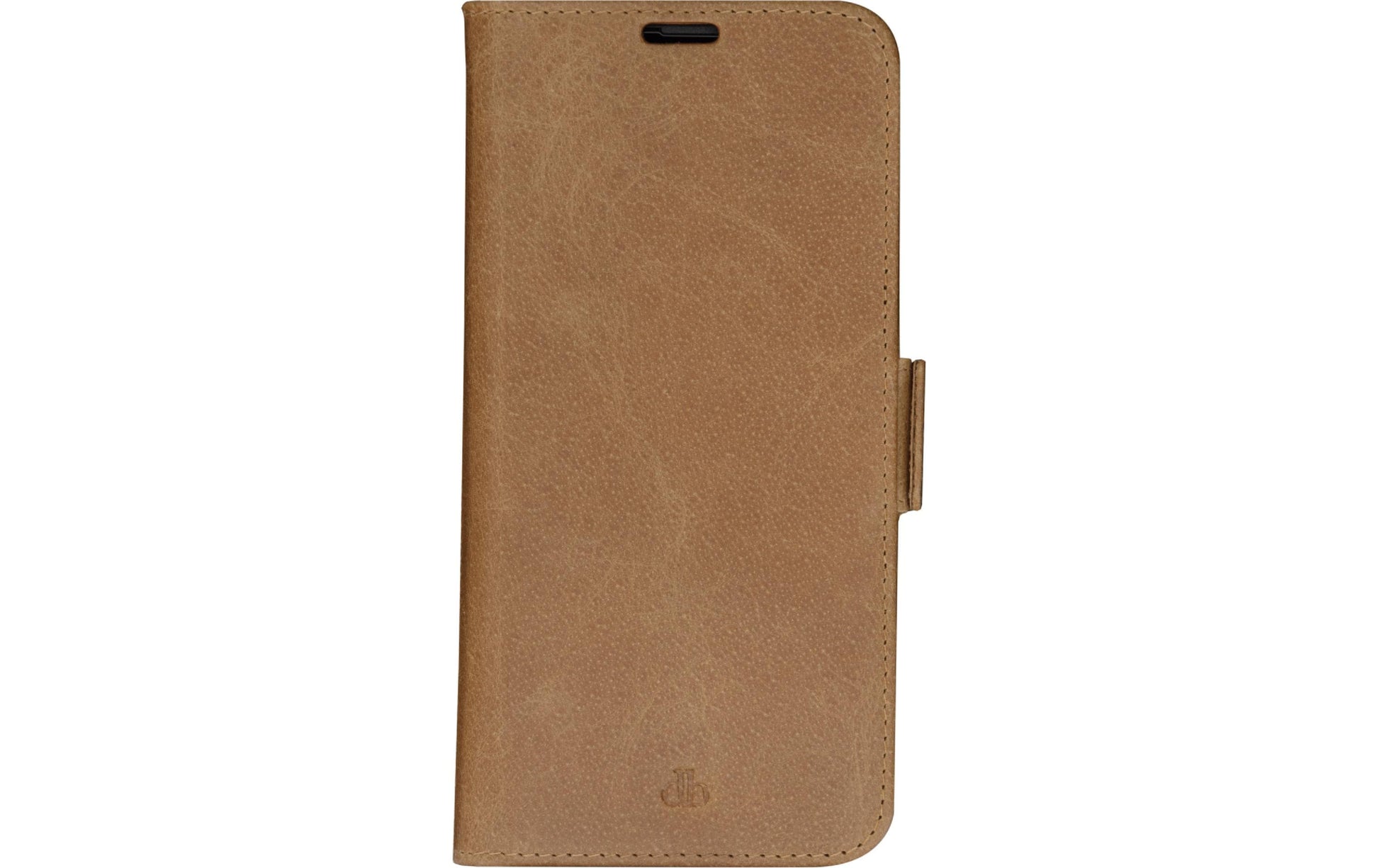 dbramante1928 Copenhagen Slim Wallethülle – für Apple iPhone 14 Pro Max, 3 Kartenfächer, Leder, Tan