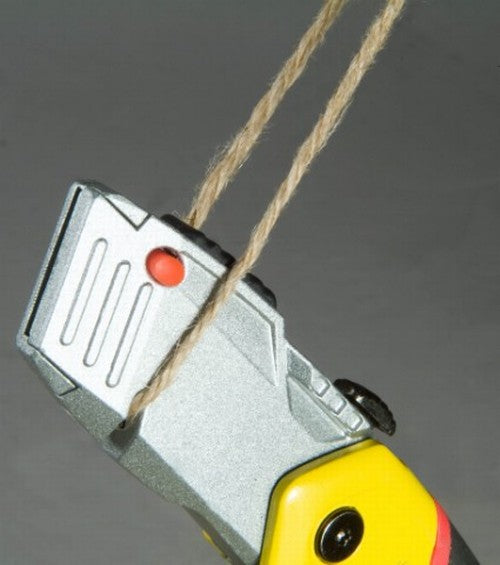 Stanley FatMax – Trapezmesser 19 mm, einziehbar, Alu-Druckguss, gelb