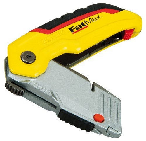 Stanley FatMax – Trapezmesser 19 mm, einziehbar, Alu-Druckguss, gelb