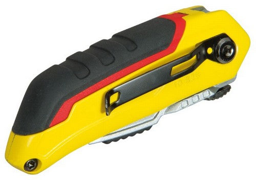 Stanley FatMax – Trapezmesser 19 mm, einziehbar, Alu-Druckguss, gelb