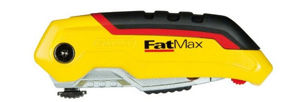 Stanley FatMax – Trapezmesser 19 mm, einziehbar, Alu-Druckguss, gelb