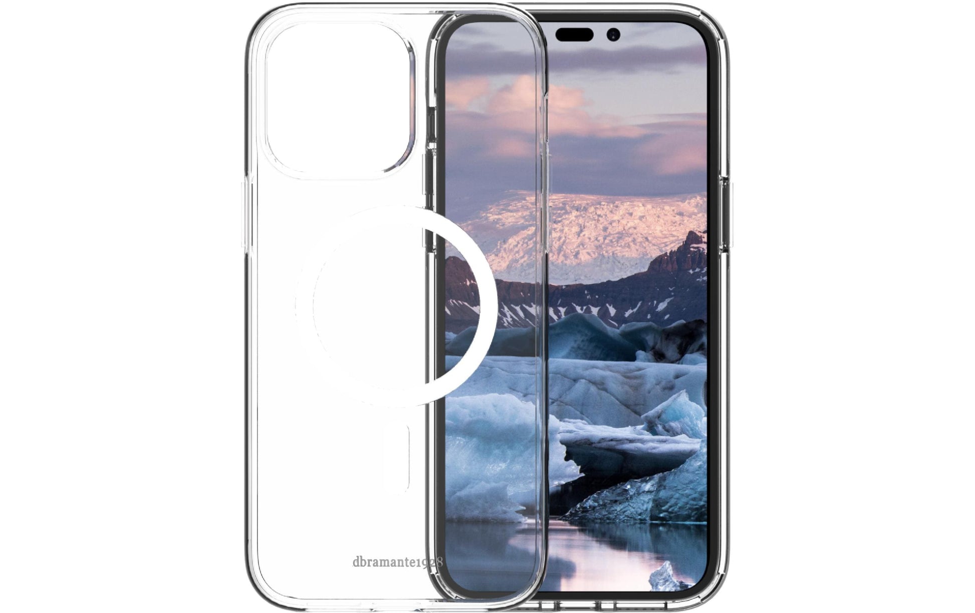 dbramante1928 Backcover – für Apple iPhone 14 Pro Max, MagSafe, Kunststoff, Transparent