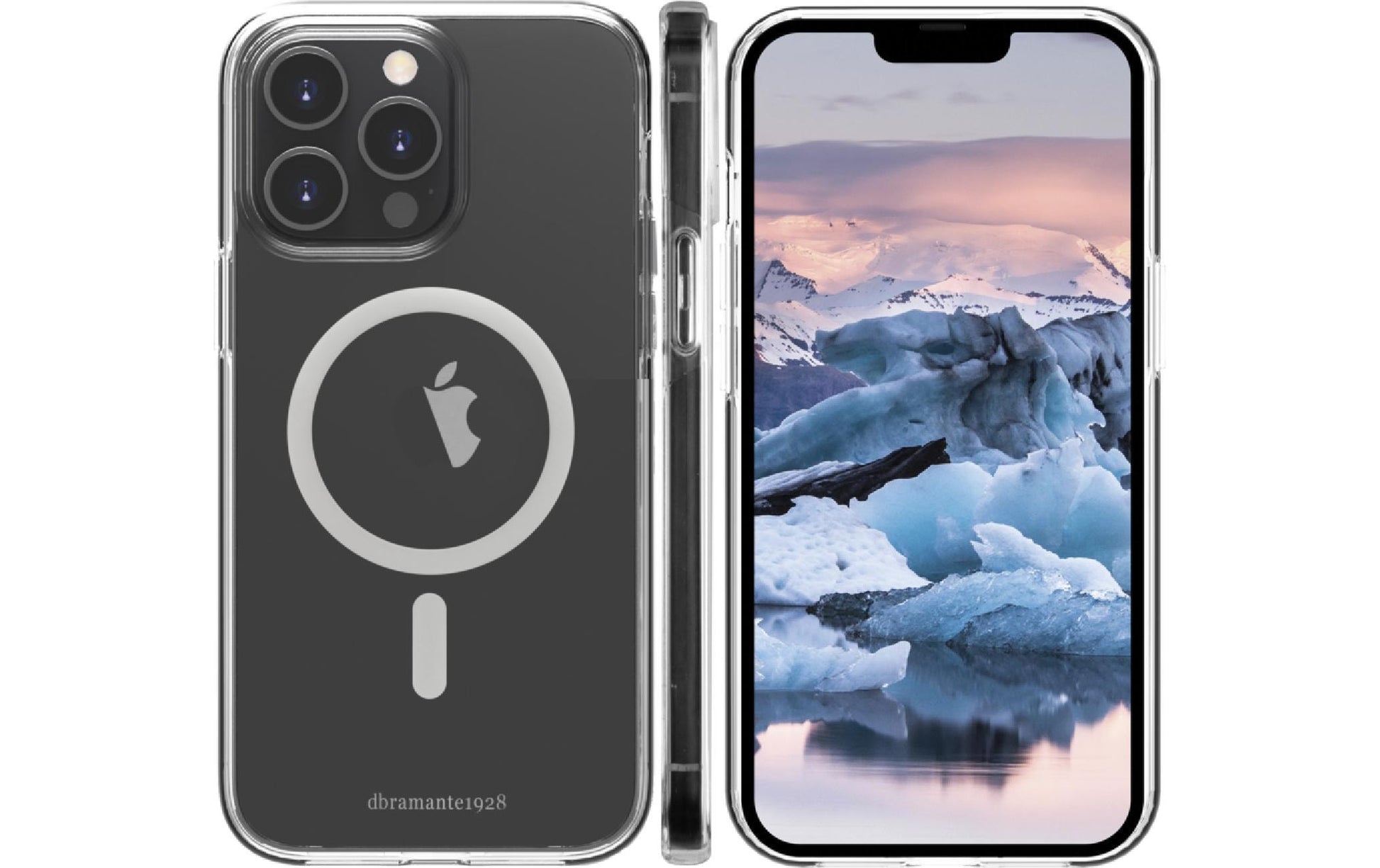 dbramante1928 Backcover – für Apple iPhone 14 Pro Max, MagSafe, Kunststoff, Transparent