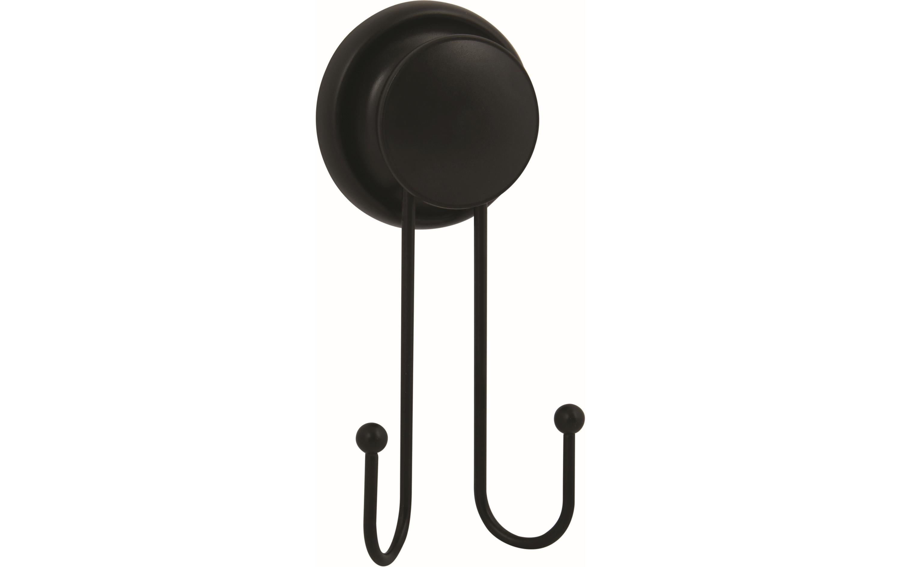 MSV Haken – Stahl, 2 kg, Saugnäpfe, 7,1×4,9×17 cm, Schwarz