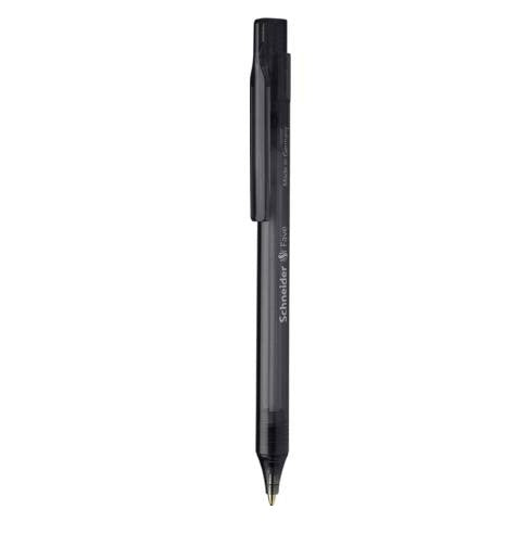 Schneider Schreibgeräte Schneider Fave Kugelschreiber – 50er Pack, Schwarz, Spitze 0,5 mm, Druck, nachfüllbar, dokumentenecht